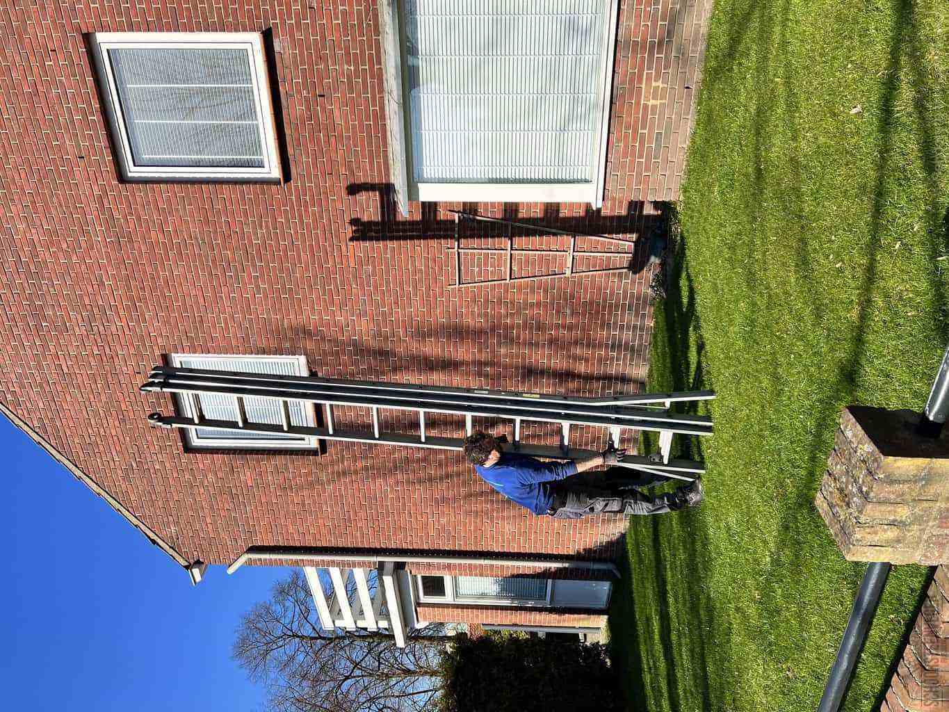 Rijswijk schoorsteenveger huis ladder